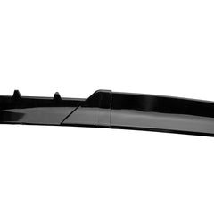 Universal 1.18-1.35M Adjustable Matt Black Car Rear Trunk Spoiler Lip Wing