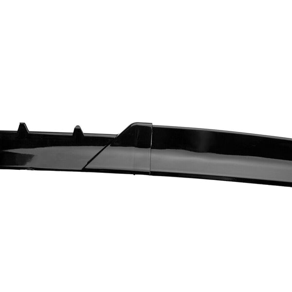 Universal 1.18-1.35M Adjustable Matt Black Car Rear Trunk Spoiler Lip Wing