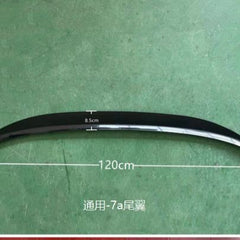 Universal 120 CM Glossy Black Lip Spoiler For Sedan Cars