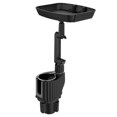 Universal 360 Swivel Arm Car Cup Holder Tray Dining Table For Car