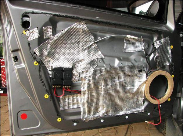 Universal Car Damping Heat and Sound Insulation Sheet For Under Hood And Door.