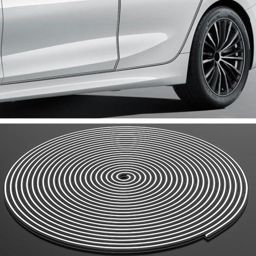 Universal Decorative Scratchproof Stickup 8m Flexible Car Wheel Hub Trim Mouldings Car Decoration Strip Wheel Strip