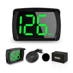 Universal HUD GPS Speedometer Digital Speed Meter Head Up Display for Cars Trucks USB Plug and Play KMH MPH New Car Accessories Electronics Factory Direct Offer Low Cost