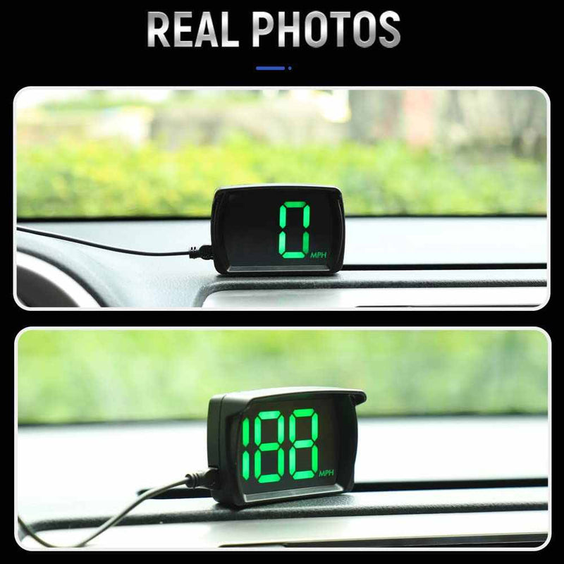 Universal HUD GPS Speedometer Digital Speed Meter Head Up Display for Cars Trucks USB Plug and Play KMH MPH New Car Accessories Electronics Factory Direct Offer Low Cost