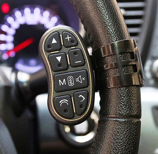 Universal Wireless Car Steering Wheel Bluetooth Remote Control For DVD MP3 Android Touch Screen Stereo Audio System