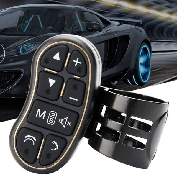 Universal Wireless Car Steering Wheel Bluetooth Remote Control For DVD MP3 Android Touch Screen Stereo Audio System