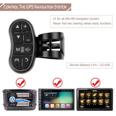 Universal Wireless Car Steering Wheel Bluetooth Remote Control For DVD MP3 Android Touch Screen Stereo Audio System