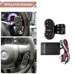 Universal Wireless Car Steering Wheel Bluetooth Remote Control For DVD MP3 Android Touch Screen Stereo Audio System