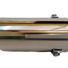 Car Chrome Exhaust 2.5 Inch Silencer Muffler Tip Pipe Universal Size(Big)