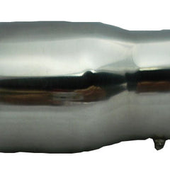 Car Chrome Exhaust 2.5 Inch Silencer Muffler Tip Pipe For SUV(Oval)