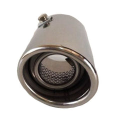 Car Chrome Exhaust 2.5 Inch Silencer Muffler Tip Pipe Universal Size(Big)