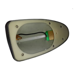 1pc Universal Functional Car Radio Shark Fin Antenna-Carbon Fiber