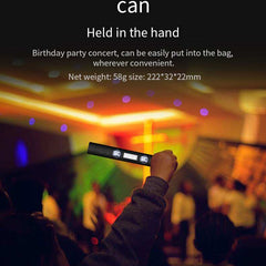 USB Car Atmosphere Lamp Star Light Interior Ambient Rechargeable Music Control D88