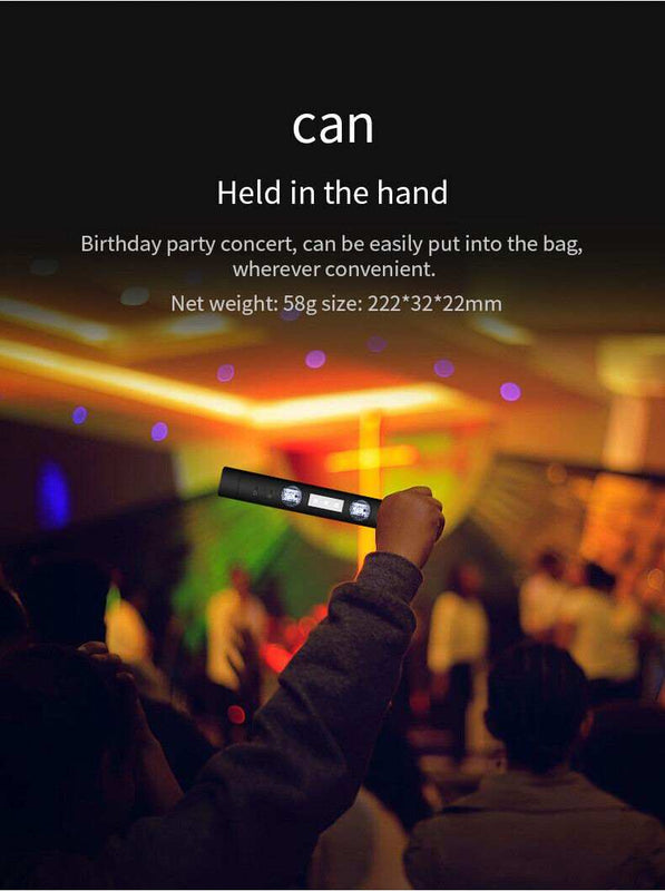 USB Car Atmosphere Lamp Star Light Interior Ambient Rechargeable Music Control D88