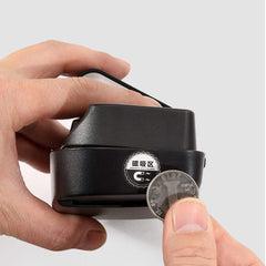 BLACK Glasses Holder for Car Sun Visor, Universal Car Sunglasses Eyeglasses Case Storage Box Organizer Car Glasses Holder Sun Visor Clip with Ticket Card Holder and Magnetic Function