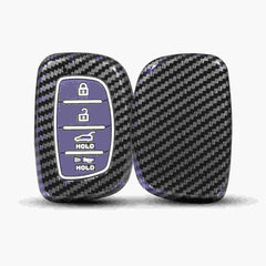 Venue, Elantra, Tucson, I20 N Line 2021, Creta 2020, i20 2020 Hyundai 4 Button Smart Key Cover Case With Keychain