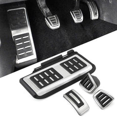 VW Polo Vento Skoda Octavia Audi Car Pedals Cap With Foot Rest Cover Accelerator Brake Clutch