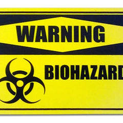 Warning Caution Signs + Bio Hazard Sign