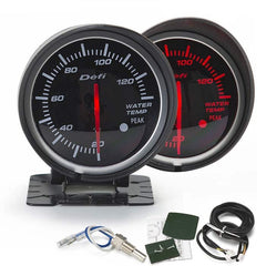 BF 60mm Water Temp Gauge High Quality Turbo Gauge with Red & White Light