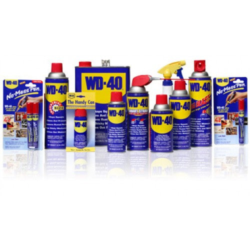 WD40 63.8g Rust Penetrant cum Corrosion Inhibitors.