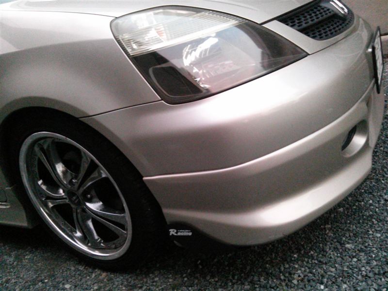 CAR RACING WIND FAN ALUMINUM BUMPER SPLITTER SPOILER WING X 2 PIECES BLACK