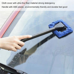 1pc Microfiber Windshield Clean Car Wiper Cleaner Glass Window Tool Brush Functional