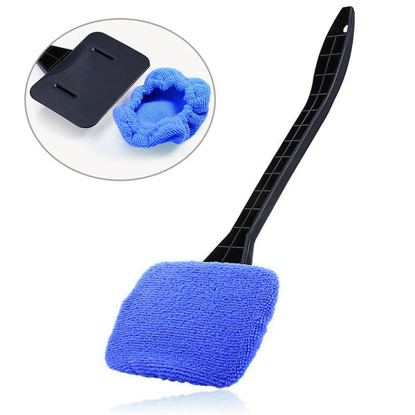 1pc Microfiber Windshield Clean Car Wiper Cleaner Glass Window Tool Brush Functional