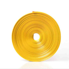 Alloy Wheel Edge Ring Rim Protectors Tyres Tire Guard Rubber Moulding-Yellow